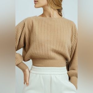 CRUSH cashmere sweater. Great condition! In camel.